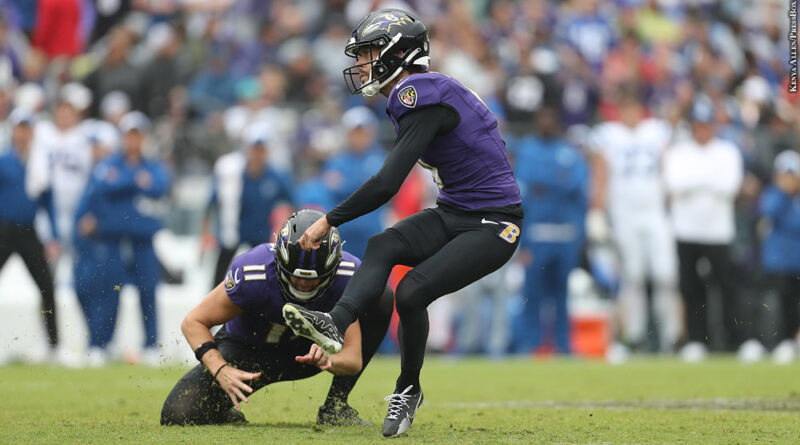 Justin Tucker vs. Colts