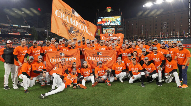Orioles 2023 AL East Champions