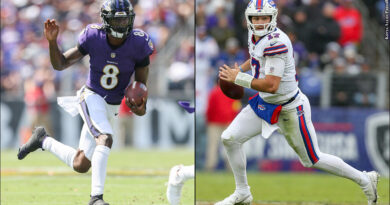 Lamar Jackson, Josh Allen