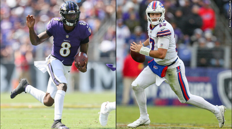 Lamar Jackson, Josh Allen
