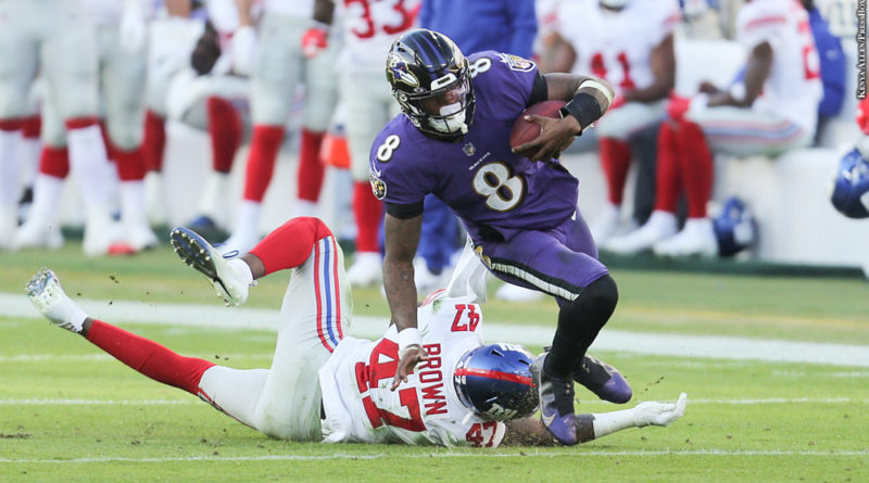 ravens vs. giants