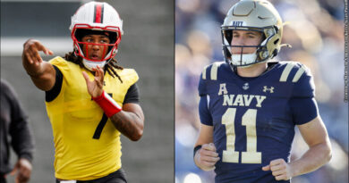 Maryland and Navy football