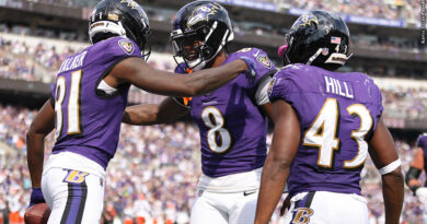 Devontez Walker, Lamar Jackson, Justice Hill