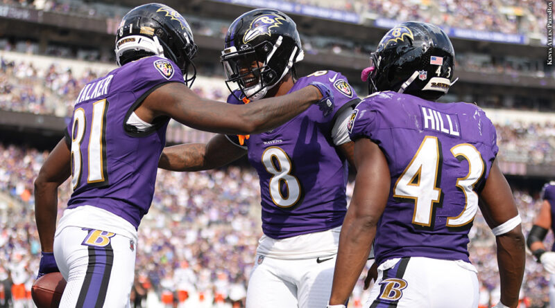 Devontez Walker, Lamar Jackson, Justice Hill