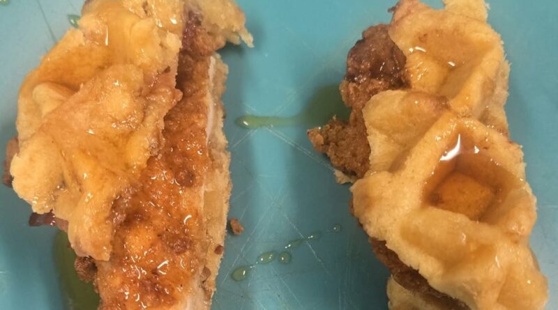 chicken and waffles
