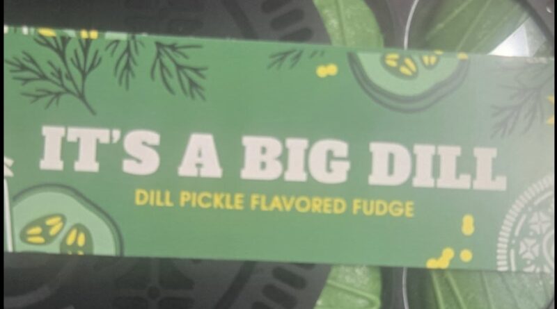 Oreo Dill Pickle Flavored Fudge Cookies